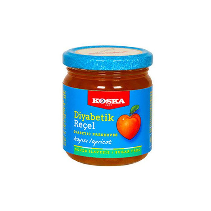Koska Apricot Jam - No Sugar (240 gr 8.5oz)