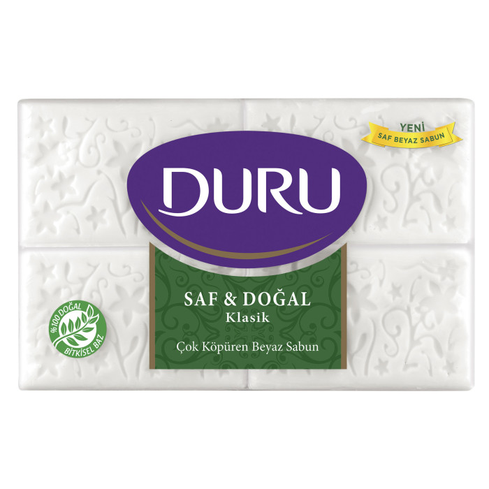 Duru Pure&Natural Classic Soap (4*150 gr 5.3oz)