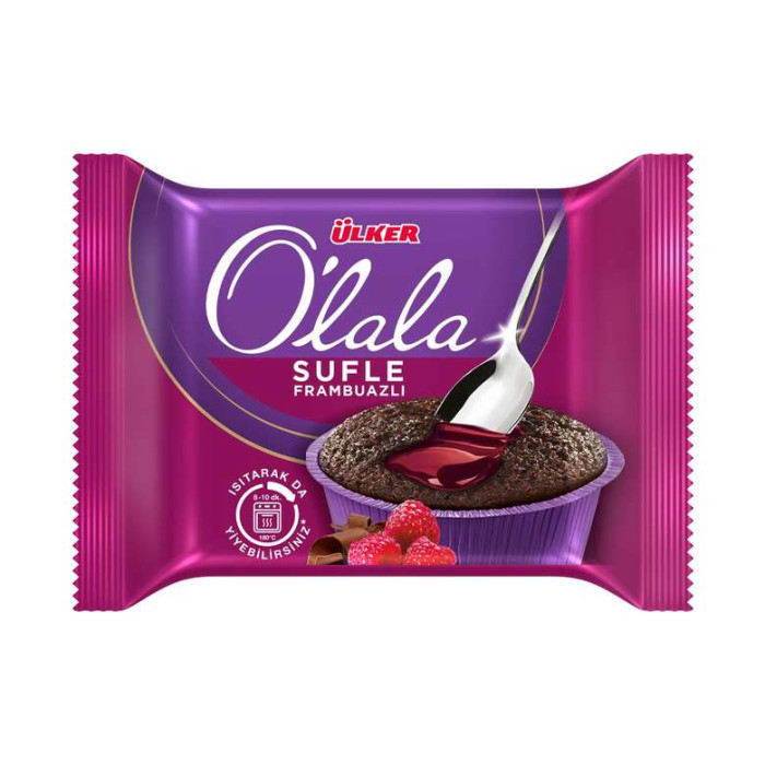 Ulker Olala Suffle Cake With Raspberry (70 gr 2.5oz)