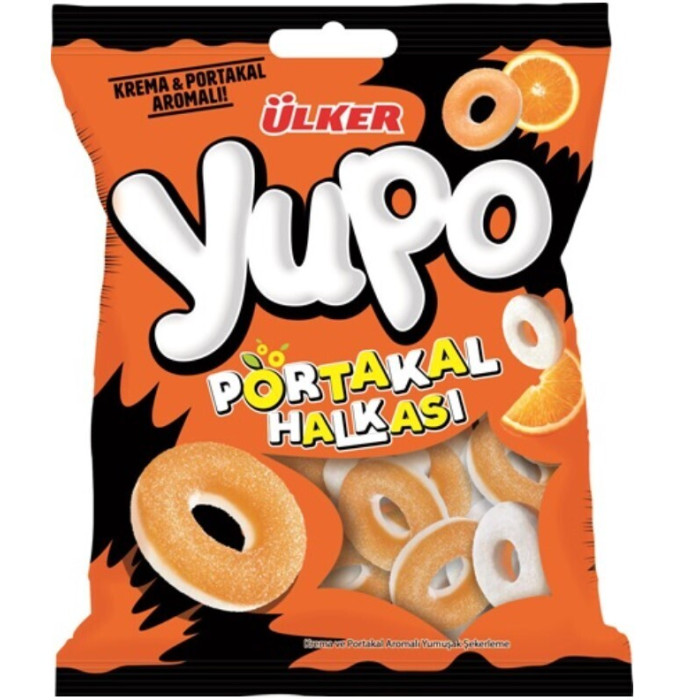 Ulker Yupo Jelly Orange Ring (70gr 2.5oz)