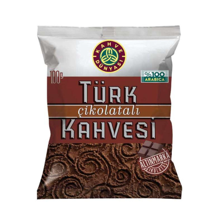 Kahve Dunyasi Turkish Coffee with Chocolate (100 gr)