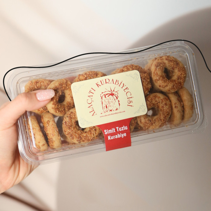 Alaçatı Kurabiyecisi Bagel Salted Cookies (250 gr)