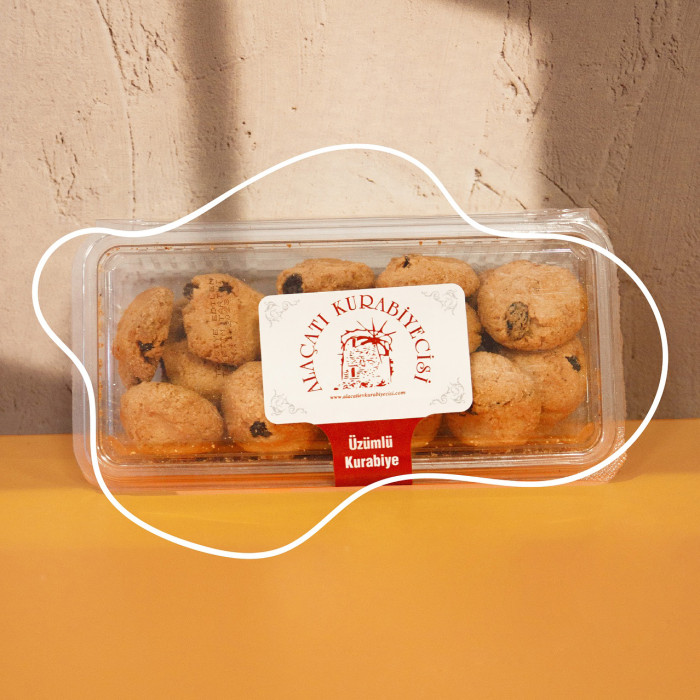 Alaçatı Kurabiyecisi Raisin Cookies (250 gr)