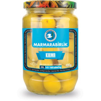 Marmarabirlik Green Olives, Size 4XL - Cracked (400 gr)