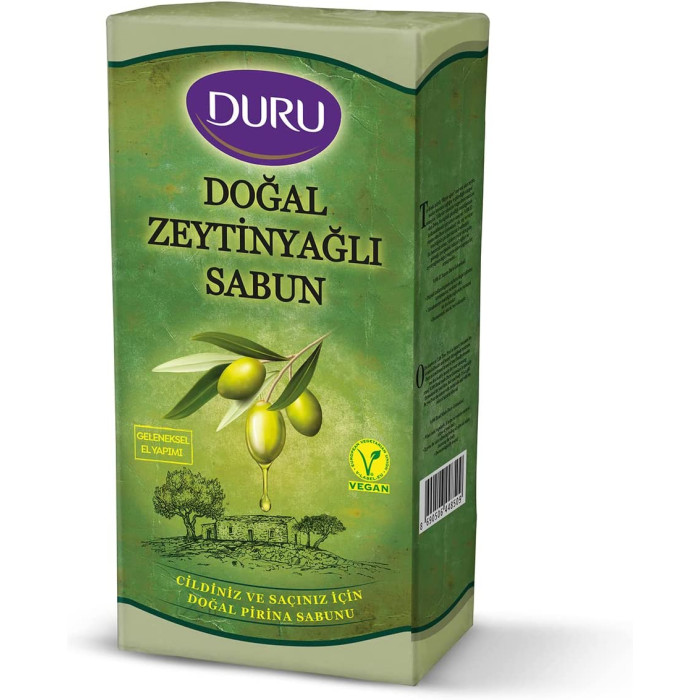 Duru Traditional Pirina Olive Oil Soap 5x160 gr (800 gr 28.2oz)