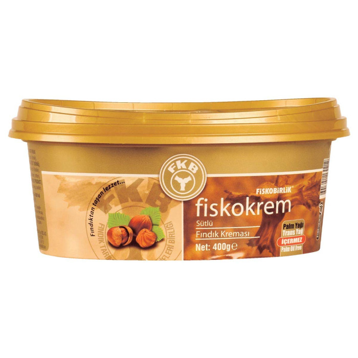 Fiskobirlik Fiskokrem Hazelnut Spread with Milk  (400 gr)