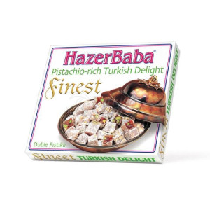 Hazerbaba Double Pistachios Turkish Delight (250gr 12.3oz)