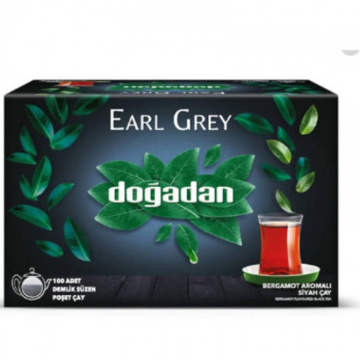 Dogadan Secret Garden Earl Grey Tea 100 Tea Bags 