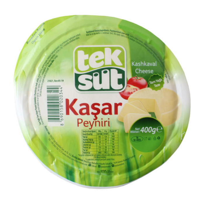 Teksut Kashkaval Cheese (400 gr 14.1oz)