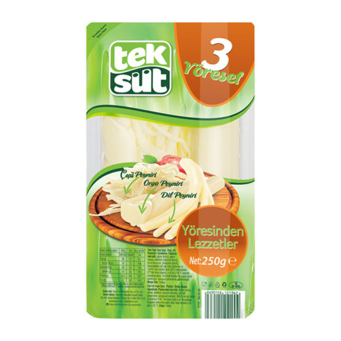 Teksut 3 Traditional Cheese (Cecil, Jeddal, String) 250gr