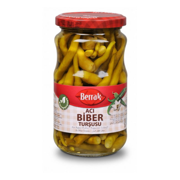 Berrak Hot Pepper Pickles (340 g,  12 oz)