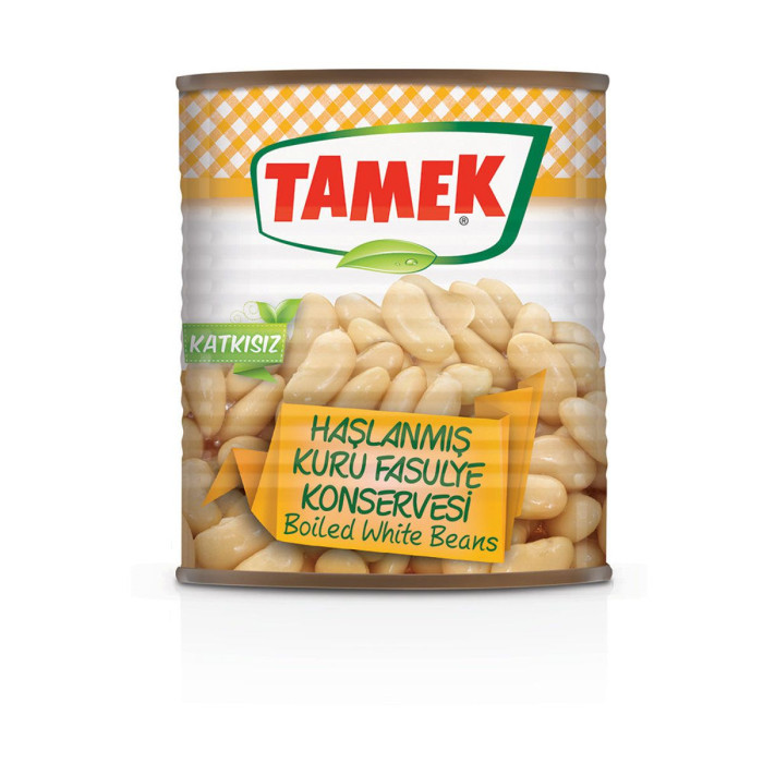 Tamek Boiled White Beans  (800 gr)