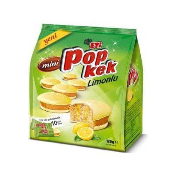 Eti Popkek Lemon Cupcakes (144 gr 5oz)