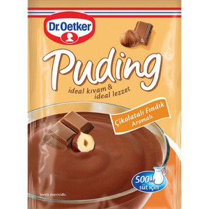 Dr. Oetker Pudding -Chocolate and Hazelnut (115 gr 4oz)