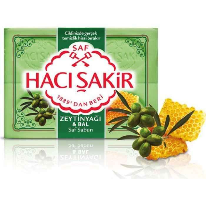 Hacı Şakir Soap with Olive Oil and Honey (600 gr 21.2oz)