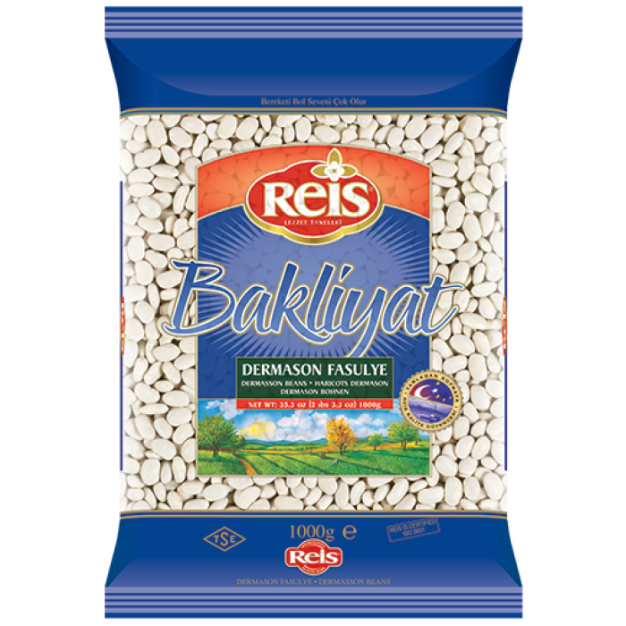 REIS Dermason White Beans (1kg 35.3oz)