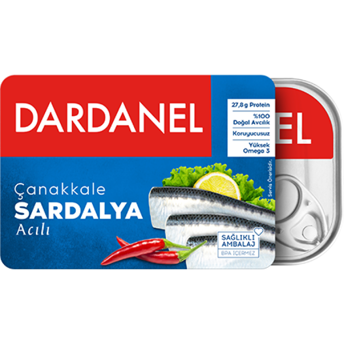 Dardanel Sardines Hot (105 gr)