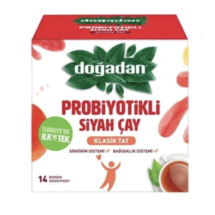 Dogadan Black Tea with Probiotic 14 Tea Bag 23.8 gr (0.98 oz)