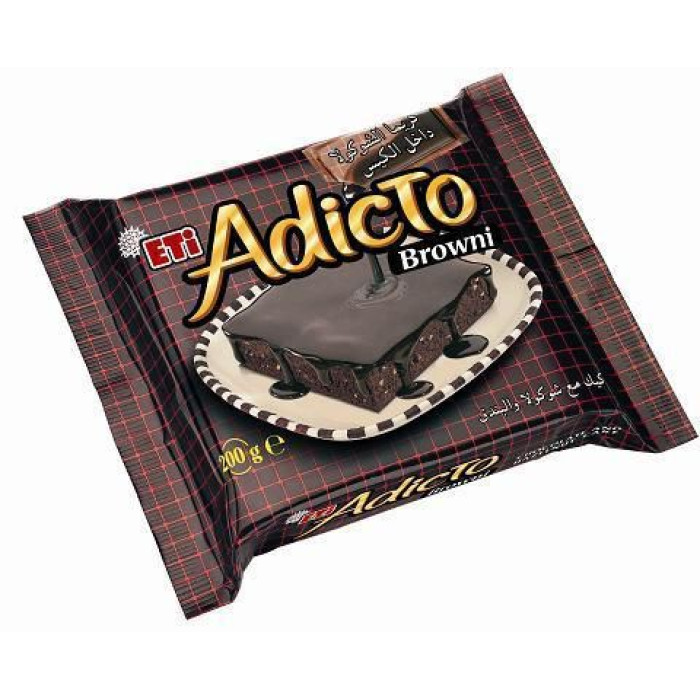 Eti Adicto Brownie Cake (200 gr 7oz)