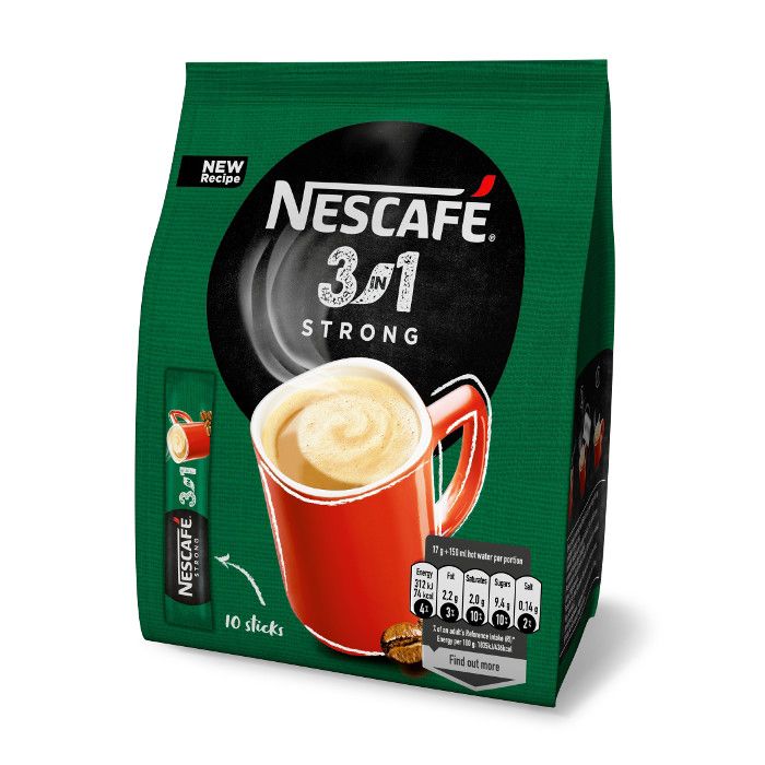 Nescafe 3 in 1 Strong Coffee (10 pcs) - NS31S