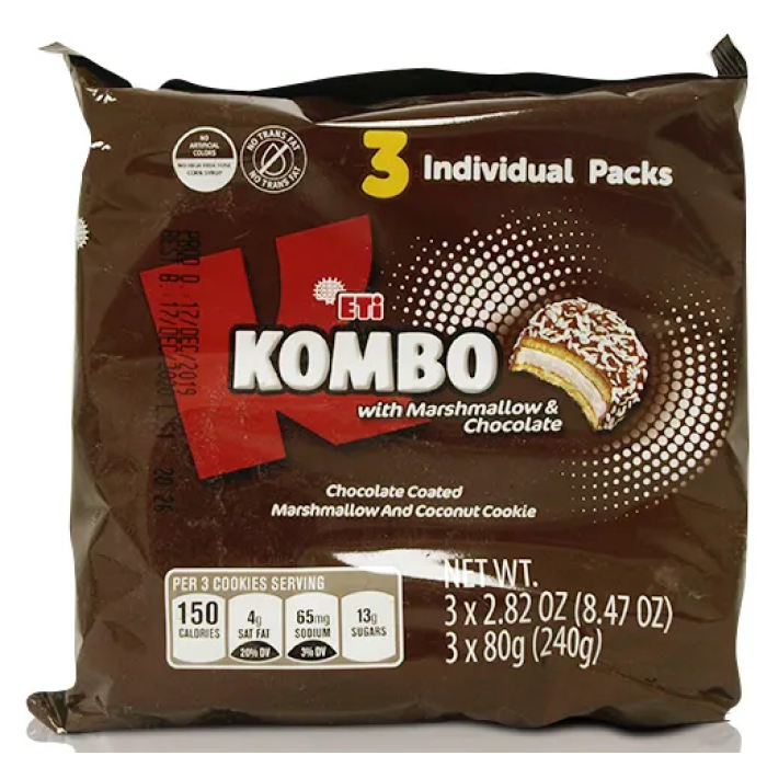 Eti Kombo with Marshmallow and Chocolate (240 gr)