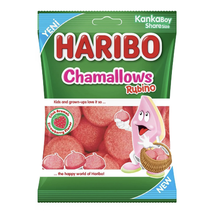 Haribo Chamallows Rubino (70 gr)