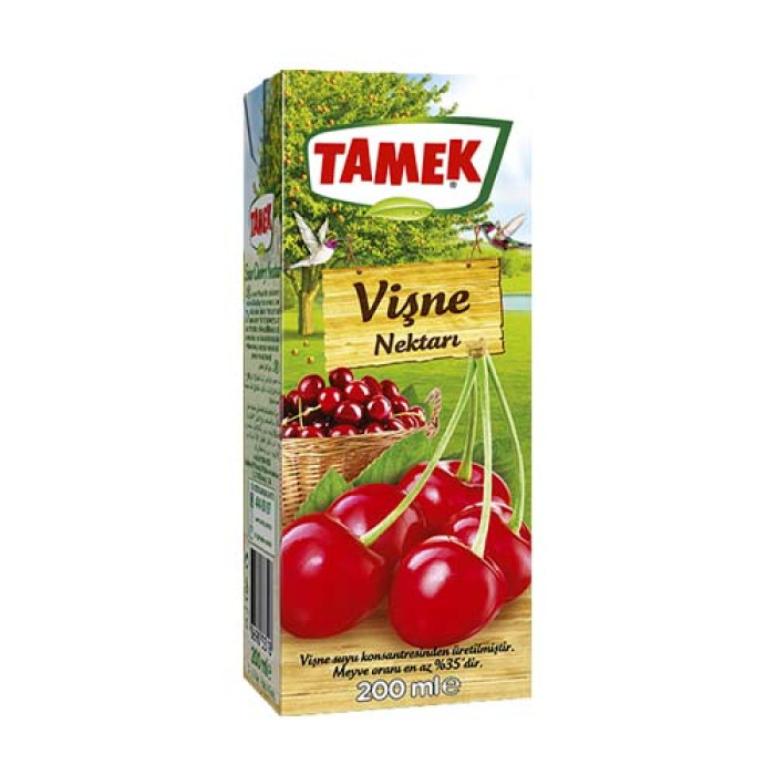Tamek Sour Cherry Juice (200 ml 6.8 fl oz)