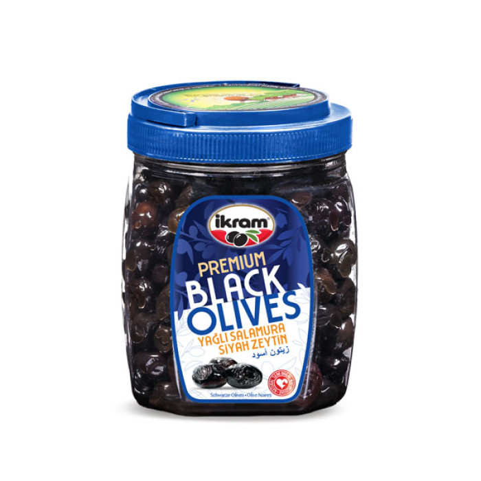 İkram Premium Black Olives (800 gr)