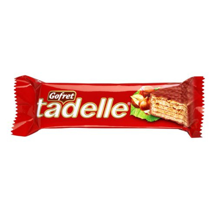 Tadelle Wafer with Milk Chocolate (35 gr 1.2oz)