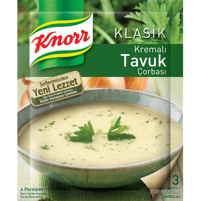 Knorr Creamy Chicken Flavored Soup (80 gr)