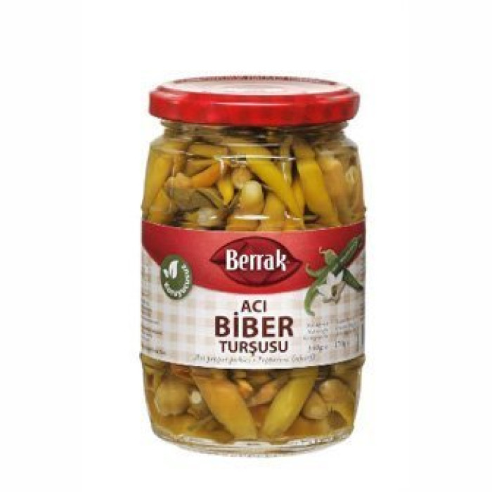 Berrak Hot Pepper Pickles (370 ml 12.5 fl oz)