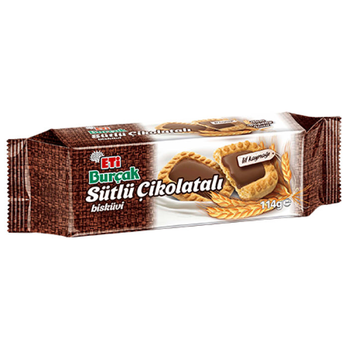 Eti Burcak Digestive Biscuits with Chocolate (114 gr)