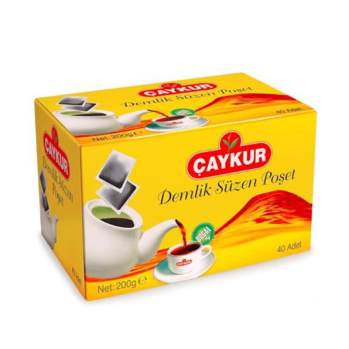 Caykur Black Tea Bags for Tea Pot (40 pcs)