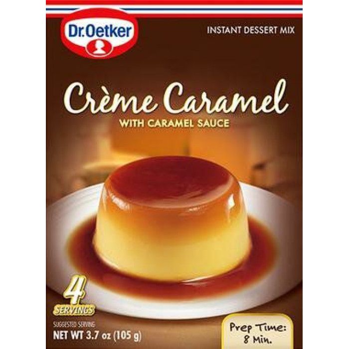 Dr. Oetker Creme Caramel With Caramel Sauce (105 gr 3.6oz)