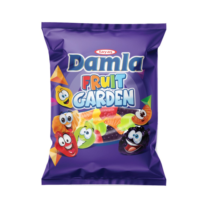 Tayas Damla Gummy Big Fruit Garden (80 gr)