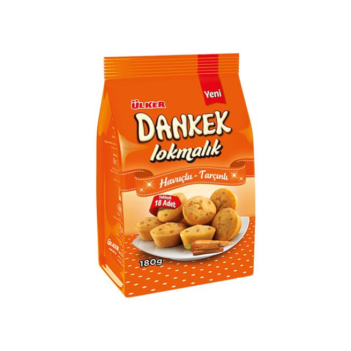 Ulker Dankek Lokmalik Cake with Carrot and Cinnamon (180 gr 6.4oz)