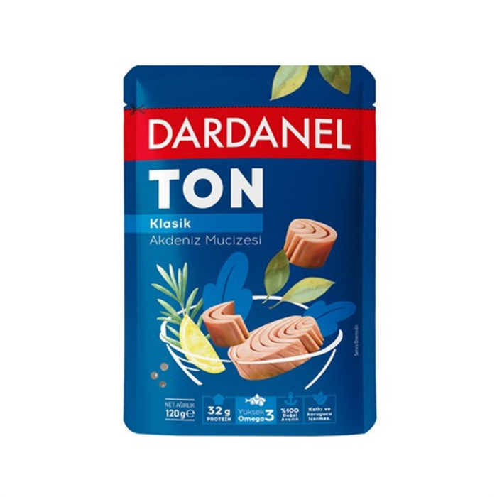 Dardanel Ton Tuna In Sunflower Oil Pouch (120 gr)