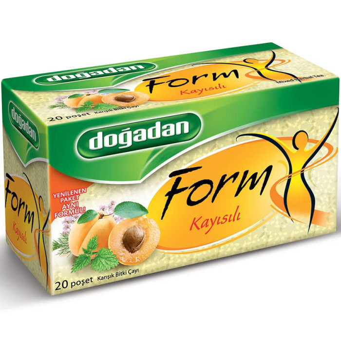 Doğadan Form Tea with Apricot (20 pcs)