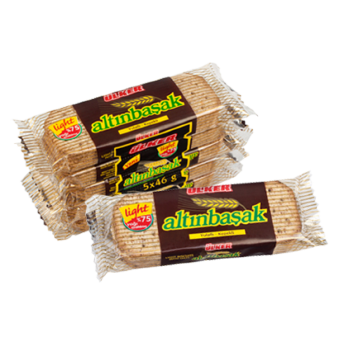 Ulker Altinbasak Light Biscuits with Oats and Brans (5 pcs)