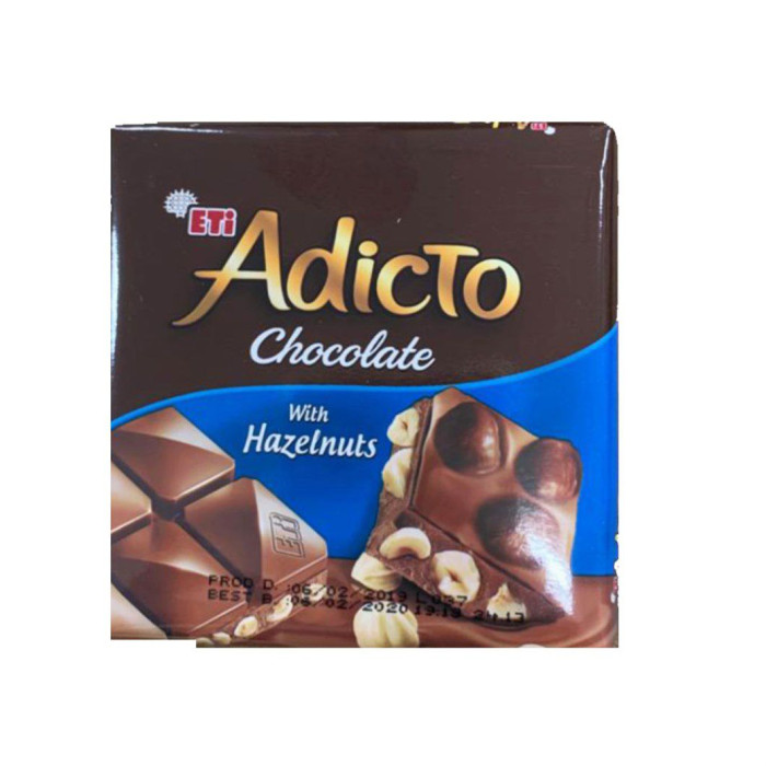 Eti Adicto Chocolate with Hazelnut (70 gr 2.5oz)