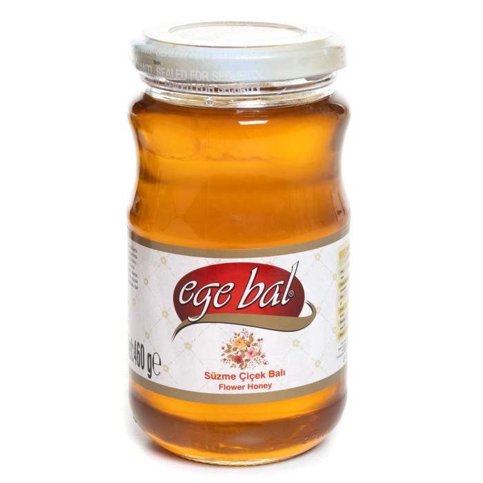 Egebal Flower Honey Glass Jar 460 gr