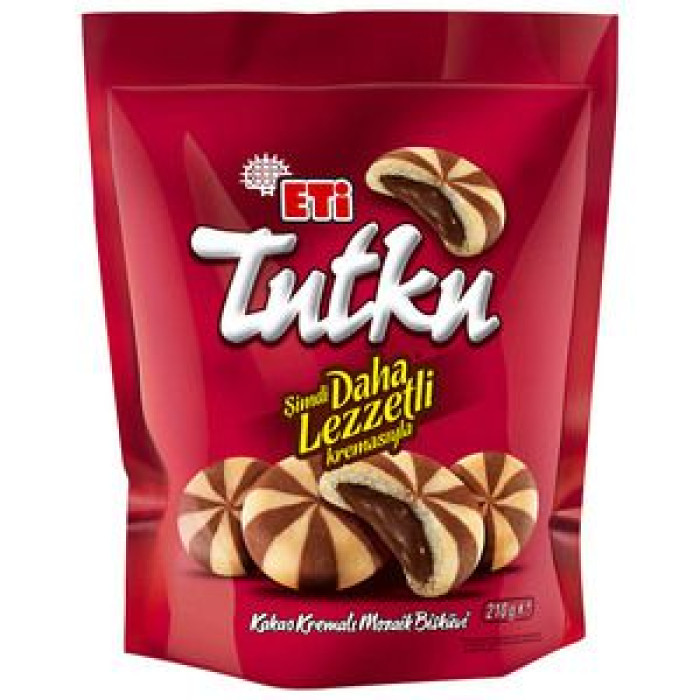 Eti Tutku Biscuits Filled with Cacao Cream (180 gr)