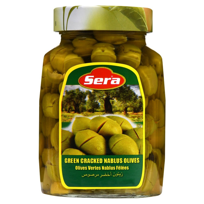 Sera Nablus Green Olives (600 gr)