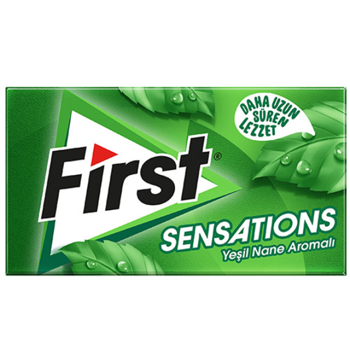 First Sensations Green Mint Gum (27 gr)
