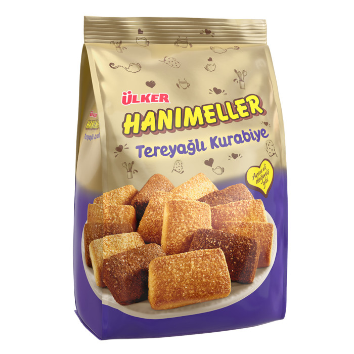 Ülker Hanımeller Cookies with Butter (152 gr 5.4oz)