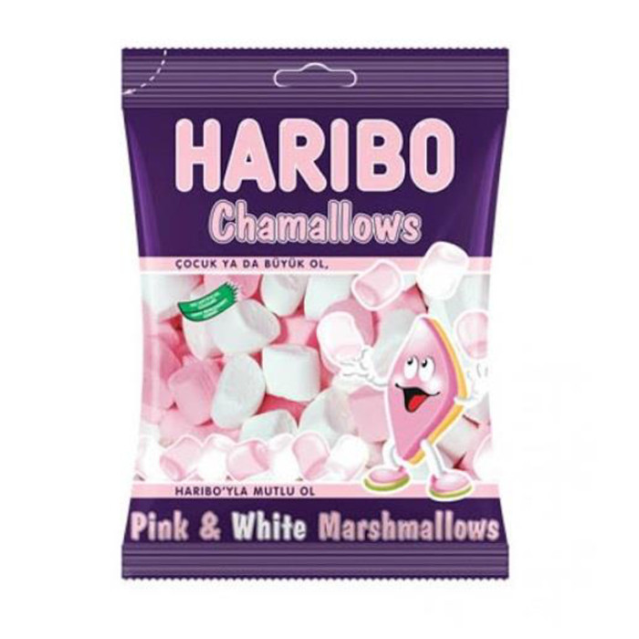 Haribo Chamallows Pink&White (70 gr)