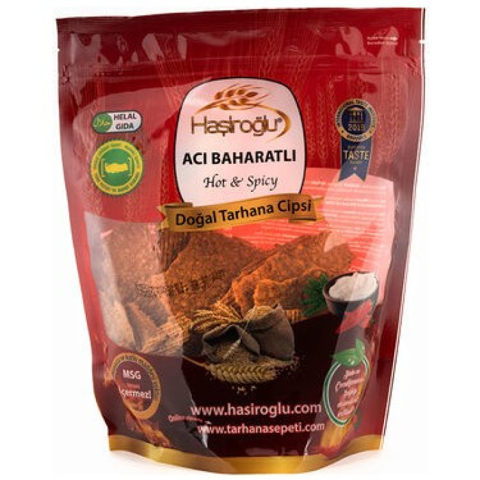 Hasiroglu Wheat Chips with Thyme Hot&Spicy (225 gr 7.9oz)
