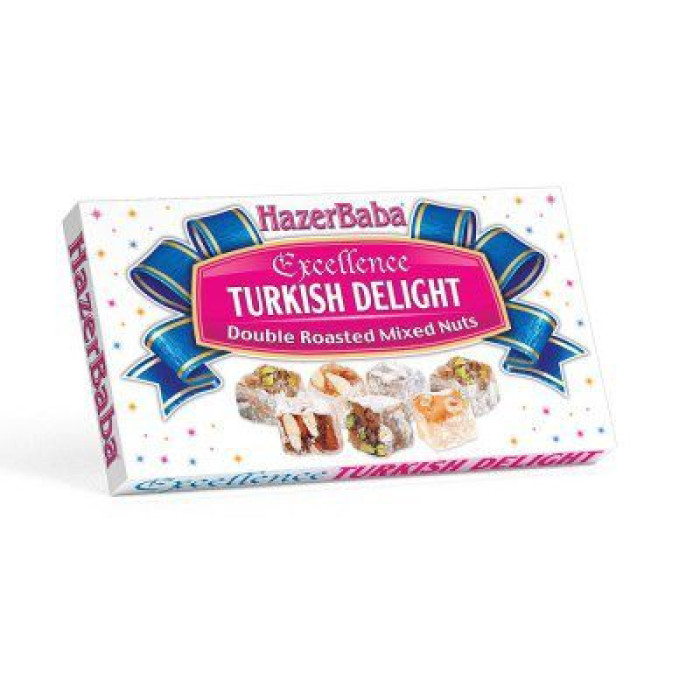 Hazerbaba Excellence Turkish Delight Double Roasted Mixed Nuts (350 gr 12.3oz)