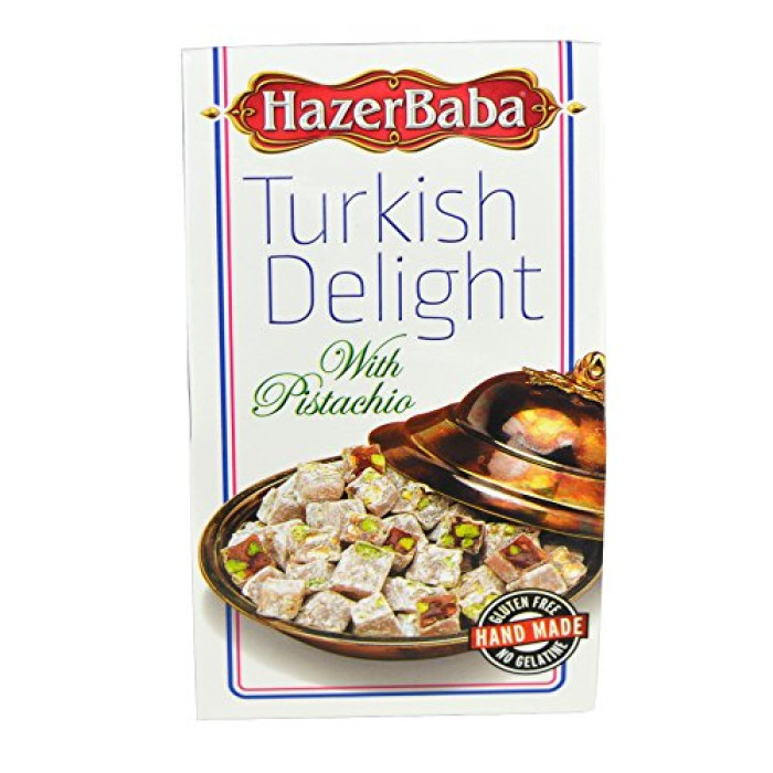 Hazerbaba Turkish Delight Pistachio (100 gr 3.5oz)