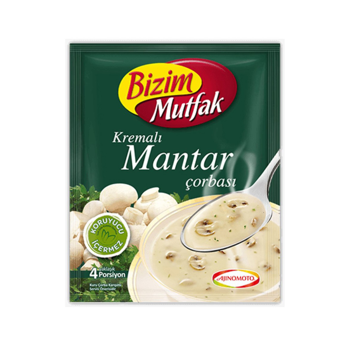 Ülker Bizim Mutfak Cream Of Mushroom Soup (65 gr)